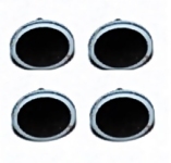 NPE NZ55301 - H0 - Puffer mit weißen Pufferringen (4 Stück)